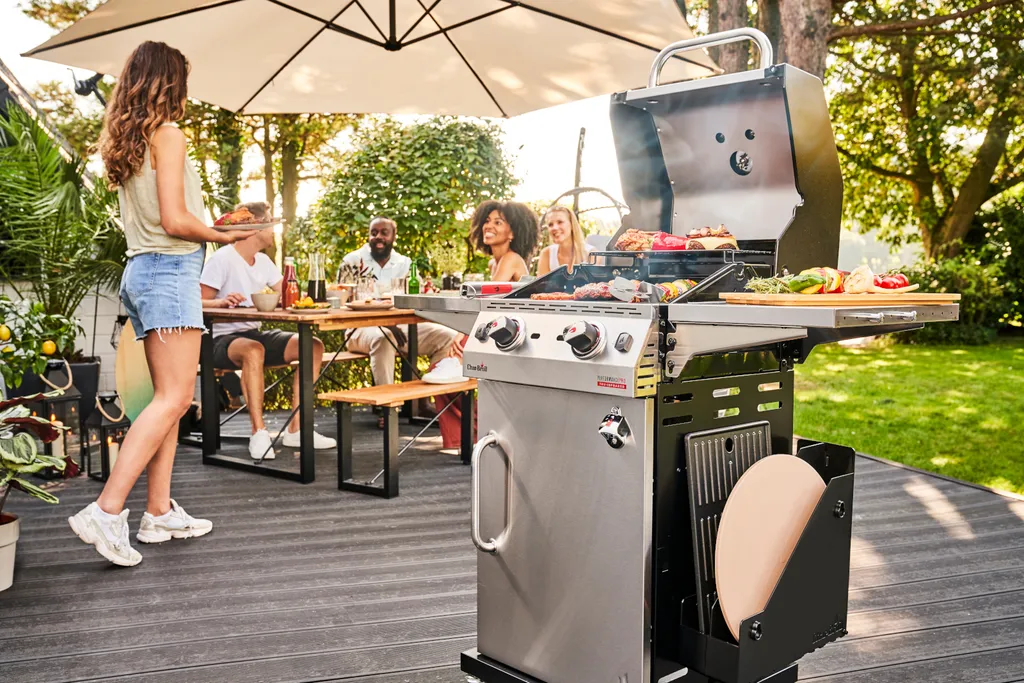 CHAR-BROIL Gasgrill Performance PRO S 2 TRU-Infrared 2-Brenner Grill Silber 4 CHAR-BROIL Gasgrill Performance PRO S 2 TRU-Infrared 2-Brenner Grill Silber – Bild 2