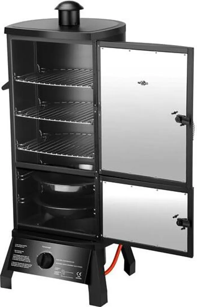 El Fuego Gasgrill / Smoker Standgrill Portland Grillfl. 3x 32x31cm 4 El Fuego Gasgrill / Smoker Standgrill Portland Grillfl. 3x 32x31cm – Bild 2