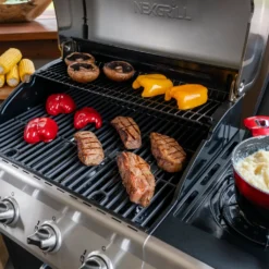 Nexgrill 4B Classic Gasgrill I 4 Brenner Gas Grill Mit Seitenbrenner I Grillwagen Mit Grillthermometer, Seitenablage Und Seitenkochfeld -Günstiges Laube Lust Geschäft 67b736eaff25badda60bbf8271e29f52