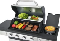 El Fuego® Gasgrill "San Antonio 4+1" -Günstiges Laube Lust Geschäft 68da9ba8a69079f5c295f18715734048