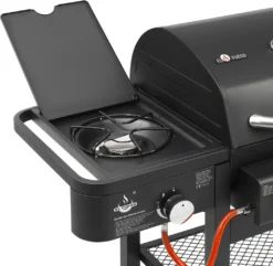 El Fuego Gas-/Holzkohlegrill/Smoker Kombigrill Sierra 3in1 2x 43x45cm -Günstiges Laube Lust Geschäft 68e0a3756b1a9a0bf3269645647ec778