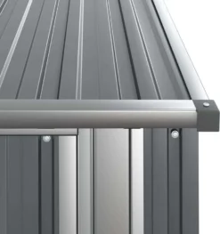 VidaXL Geräteschuppen Grau 118,5x97x209,5 Cm Verzinkter Stahl -Günstiges Laube Lust Geschäft 68f330cfa372d95a94da3e2d1721ed99
