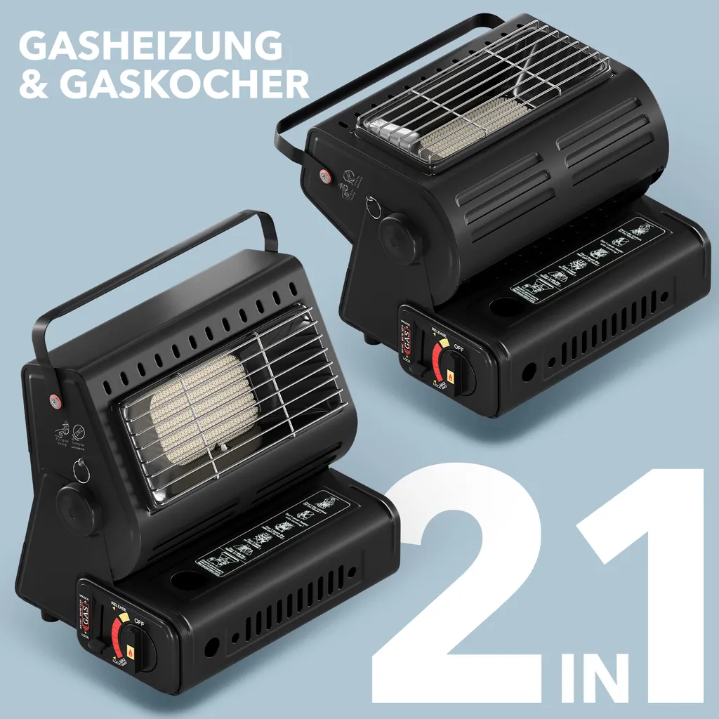 Tragbare Gasheizung 1,3 KW Für Outdoor, Zeltheizung, Mobile Gasheizung, Camping Heizung, Gasheizer, Gas Heizungen, Gasstrahler, Campingheizer, Mini Gasheizung, Heizstrahler Ohne Gaskartusche 4 Tragbare Gasheizung 1,3 KW Für Outdoor, Zeltheizung, Mobile Gasheizung, Camping Heizung, Gasheizer, Gas Heizungen, Gasstrahler, Campingheizer, Mini Gasheizung, Heizstrahler Ohne Gaskartusche – Bild 2