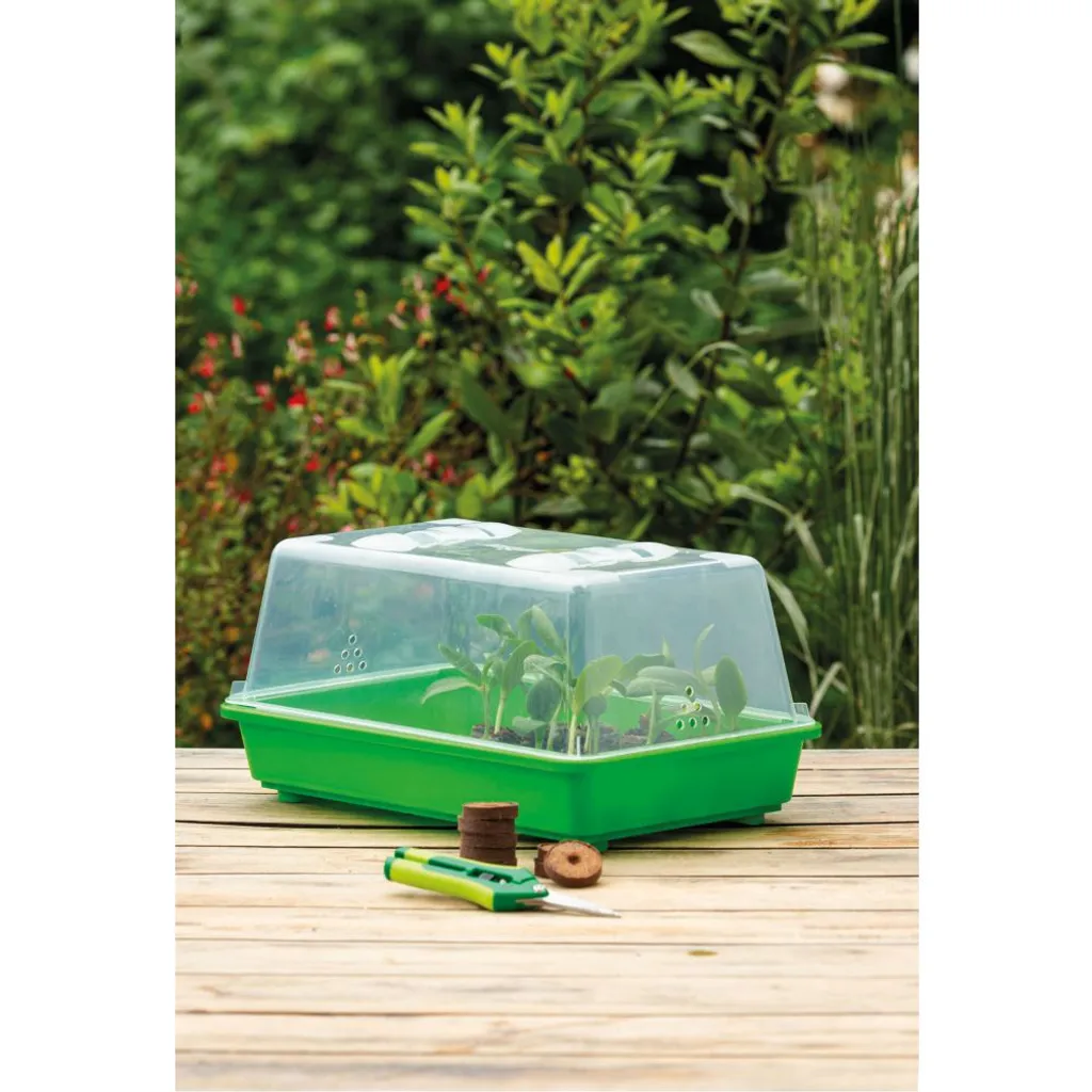 Romberg Gewächshaus M 38 X 24 X 19 Cm Mit Belüftung, Sehr Stabil 4 Romberg Gewächshaus M 38 X 24 X 19 Cm Mit Belüftung, Sehr Stabil – Bild 2