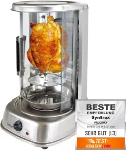 Syntrox Chef Grill R-8121 Inox Dönergrill Rotisserie Gyrosgrill Hähnchengrill Tischgrill 1500 13 Syntrox Chef Grill R-8121 Inox Dönergrill Rotisserie Gyrosgrill Hähnchengrill Tischgrill 1500 -Günstiges Laube Lust Geschäft 6b2528ee24df5b55ce23d9a87b92a495