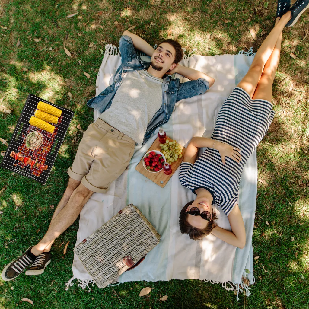 Relaxdays Klappgrill 4 Relaxdays Klappgrill – Bild 2