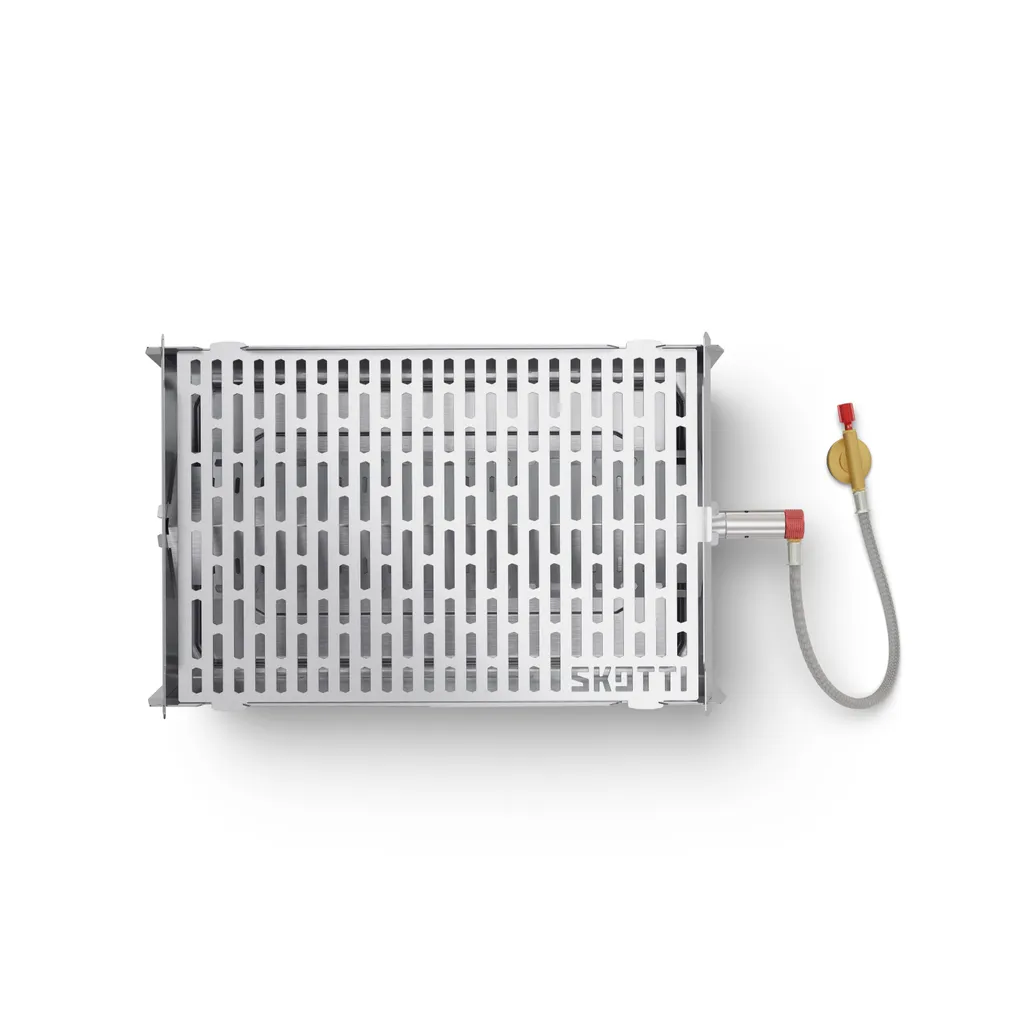 Skotti Grill 2.0 Mobiler Gasgrill Edelstahl Campinggrill Inkl. Gasschlauch 5 Skotti Grill 2.0 Mobiler Gasgrill Edelstahl Campinggrill Inkl. Gasschlauch – Bild 3