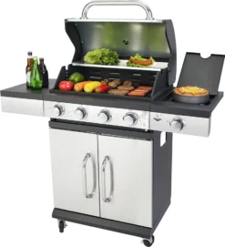 El Fuego® Gasgrill "San Antonio 4+1" -Günstiges Laube Lust Geschäft 6bcc4470445d1006e7ce508928bfbf10