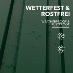 15 Stück Trapezblech 115x45 Cm Profiblech SET Inkl. Schrauben 7,7 M² Wandblech Dachblech Grün -Günstiges Laube Lust Geschäft 6c87110414f47124f7a97ae41319f675