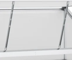 Outsunny Alu-Gewächshaus Mit Fundamentrahmen 3 Ebenen Frühbeet 129,5 X 58 X 140,5 Cm Treibhaus Pflanzenhaus Tomatenhaus -Günstiges Laube Lust Geschäft 6d544b1eeada6f96a16b3c3c12726665