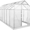 Set: Zelsius - Aluminium Gewächshaus, 430 X 190 Cm, Inkl. Fundament -Günstiges Laube Lust Geschäft 6d6b42accec9c6a4d1a7a5b17e0dadc6