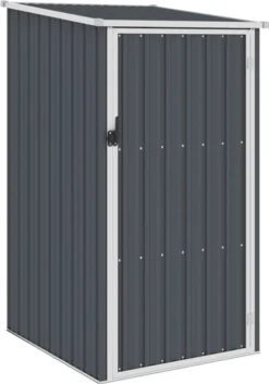 VidaXL Gerätehaus Anthrazit 87x98x159 Cm Verzinkter Stahl