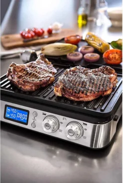 De'Longhi Delonghi Kontaktgriller CG INTRUKZSKA DL Stahl -Günstiges Laube Lust Geschäft 6de1863e8e2034613cc217eff38a2446