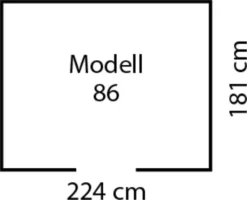 Pergart Gerätehaus "Lübeck 86" Anthrazit 4,05 M² -Günstiges Laube Lust Geschäft 6e4ac52257953fe47314c208627fe326