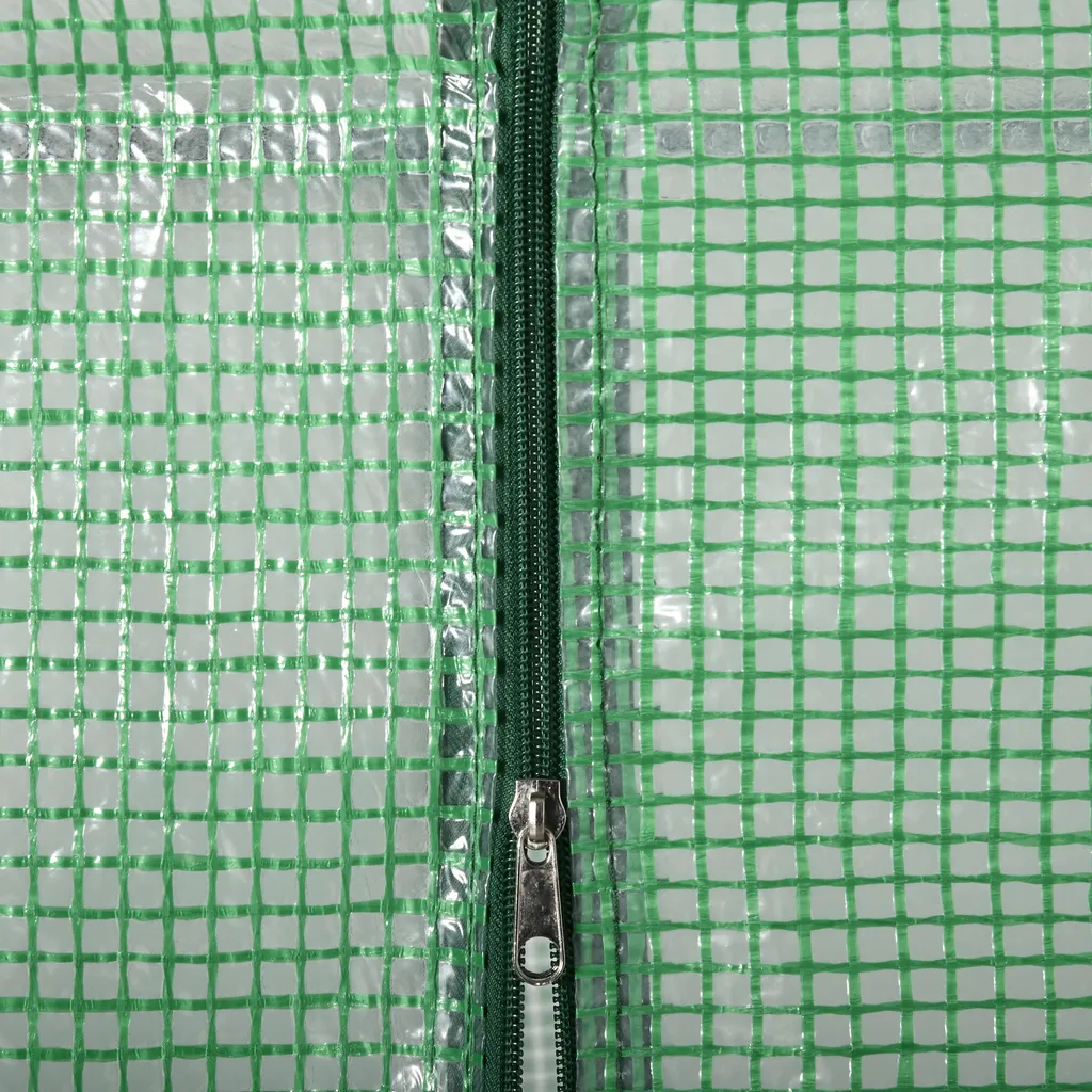 Outsunny Foliengewächshaus Gewächshaus Mit 6 Regalebenen Begehbares Gartenhäuschen Treibhaus Tomatenhaus Pflanzenhaus Mit Aufrollbarem Eingang Frühbeet Grün 141 X 72 X 191 Cm 10 Outsunny Foliengewächshaus Gewächshaus Mit 6 Regalebenen Begehbares Gartenhäuschen Treibhaus Tomatenhaus Pflanzenhaus Mit Aufrollbarem Eingang Frühbeet Grün 141 X 72 X 191 Cm – Bild 8