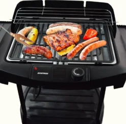 Syntrox Elektrischer Tischgrill Und Standgrill Kombination Mit Ablagen -Günstiges Laube Lust Geschäft 6eb4d4a48802a291e4567c10a9a60a7d