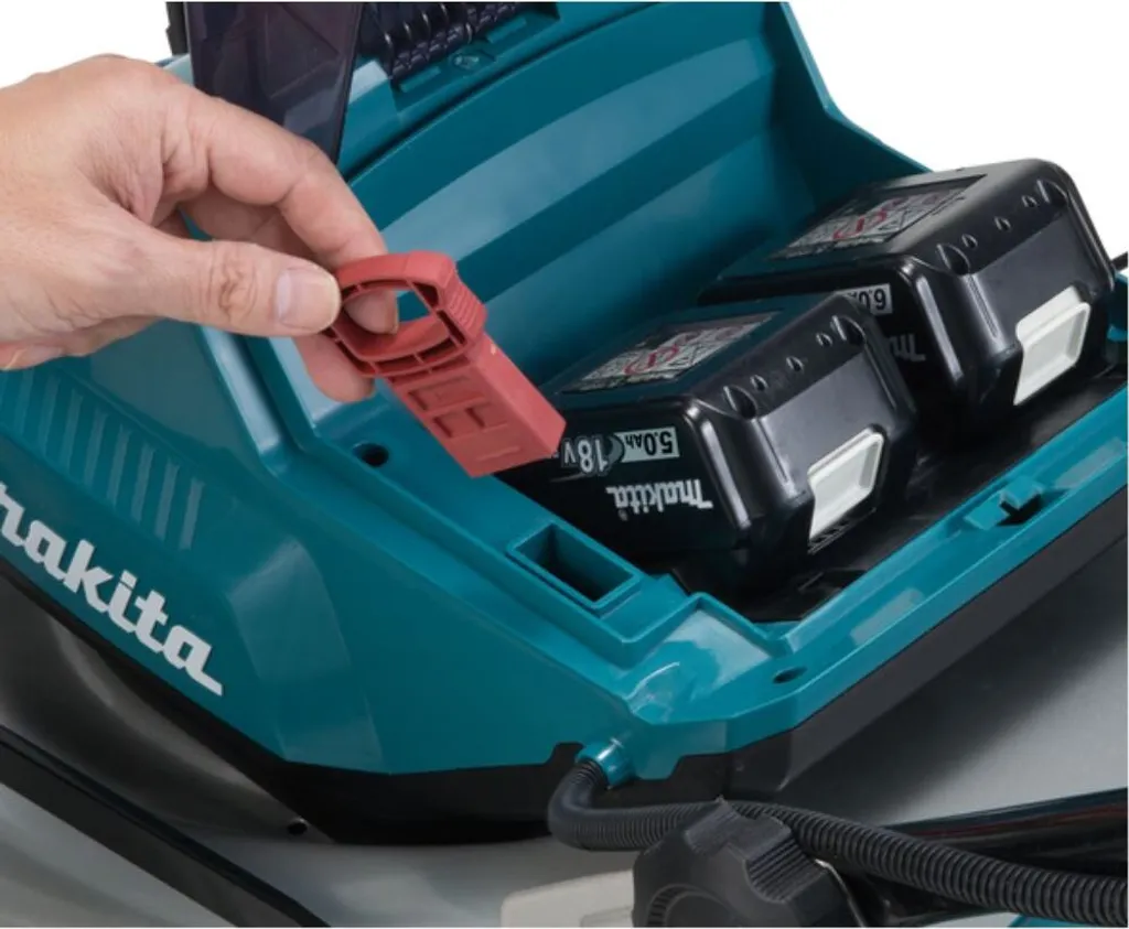 Makita® Akku-Rasenmäher 2 X18V 46 Cm 60 Literl - DLM460Z 4 Makita® Akku-Rasenmäher 2 X18V 46 Cm 60 Literl - DLM460Z – Bild 2