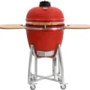 BBQ-Toro Kamado Grill Holzkohlegrill Ø 52 Cm "KURO" | Rot | Keramikgrill -Günstiges Laube Lust Geschäft 70d222c356a6dbccb8d9c529fa3f5483