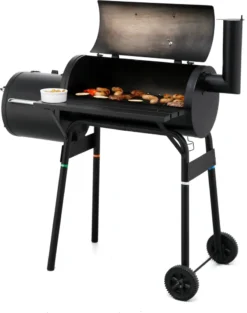 Tepro Smoker "Wichita" Holzkohlengrill, Schwarz -Günstiges Laube Lust Geschäft 71b2694df39d90780878a71de3bad2ee