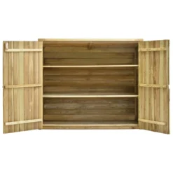 VidaXL Garten-Ger?teschuppen 135x60x123 Cm Kiefernholz Impr?gniert 11 VidaXL Garten-Ger?teschuppen 135x60x123 Cm Kiefernholz Impr?gniert -Günstiges Laube Lust Geschäft 733439f9975de99394dde0399fe54769