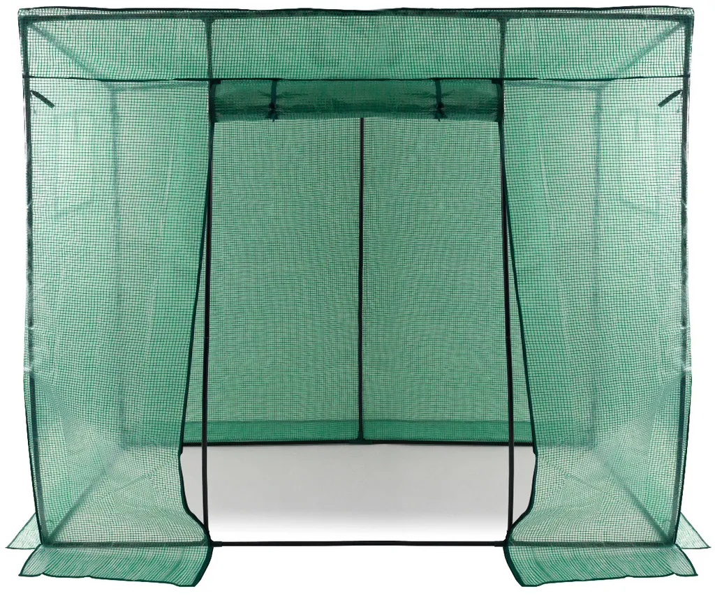 Linder Exclusiv Garten Foliengewächshaus, Mit Aufrollbare Tür Und Fenster MC4308 169x200x77 Cm 7 Linder Exclusiv Garten Foliengewächshaus, Mit Aufrollbare Tür Und Fenster MC4308 169x200x77 Cm – Bild 5