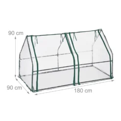 Relaxdays Folienfrühbeet PVC Mit 2 Türen -Günstiges Laube Lust Geschäft 7417558c62cd5512738b16f6575bc89a