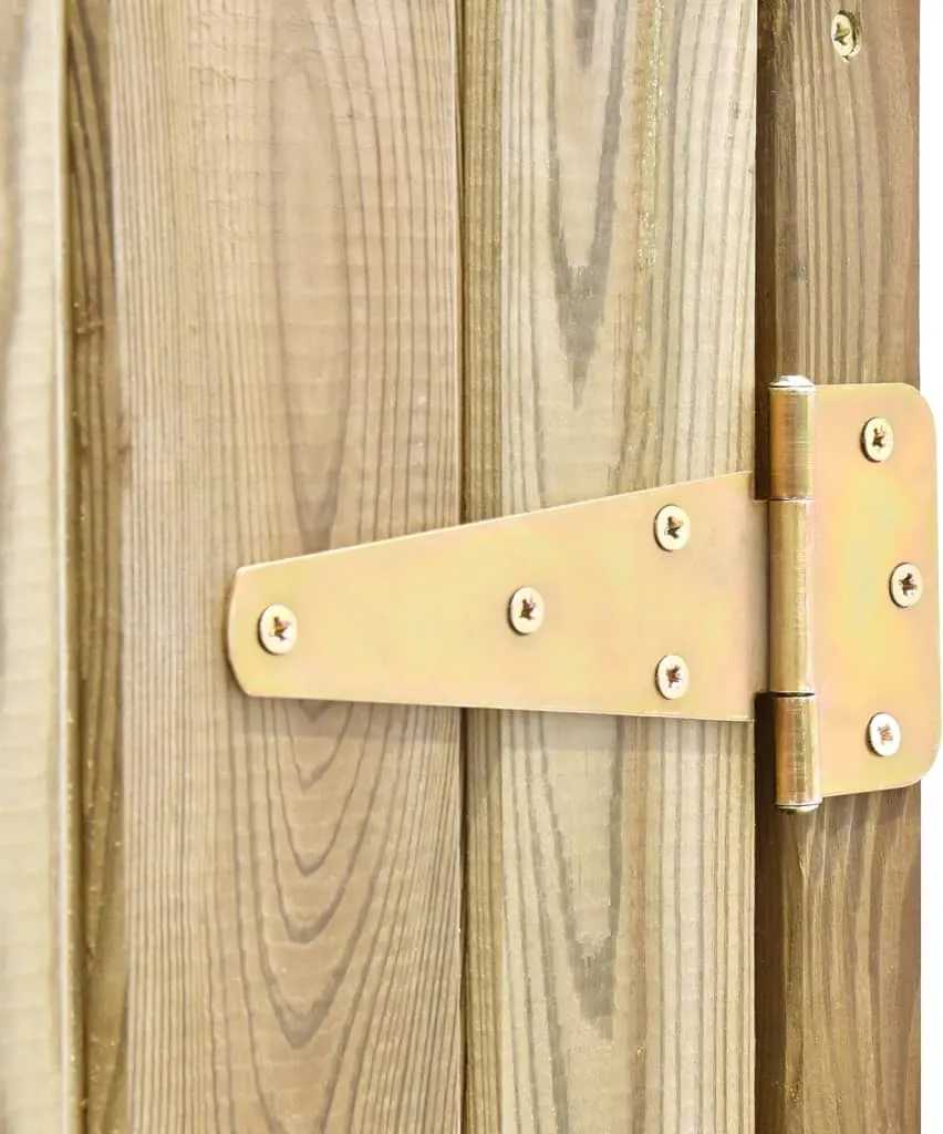 VidaXL Fahrradgarage 232x110x170 Cm Kiefernholz Imprägniert 10 VidaXL Fahrradgarage 232x110x170 Cm Kiefernholz Imprägniert – Bild 8