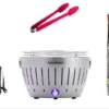LotusGrill Starter-Set Classic 1x Grill Silber Metallic Mit USB-Anschluß, 1x Buchenholzkohle 2,5kg, 1x Brennpaste 200ml, 1x Würstchenzange (Farbe Nach Vorrat), 1x Transport-Tragetasche -Günstiges Laube Lust Geschäft 7517c64c9c1b4add5ecb32faaa8df013