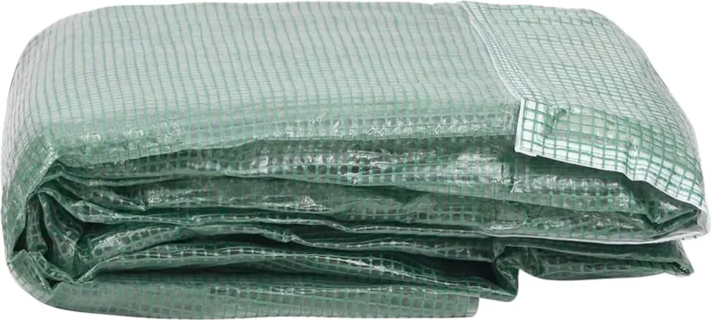 VidaXL Gewächshaus-Ersatzabdeckung (4 M²) 200x200x200 Cm Grün 5 VidaXL Gewächshaus-Ersatzabdeckung (4 M²) 200x200x200 Cm Grün – Bild 3