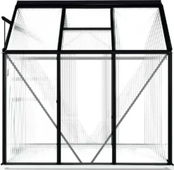 VidaXL Gewächshaus Mit Fundamentrahmen Anthrazit Aluminimum 3,61 M³ -Günstiges Laube Lust Geschäft 762d608cd2c5ff5a393d4dd8062ef3e7