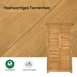 MCombo Gartenschrank Gerätehaus Geräteschuppen Garten Schuppen Schrank Holz 0870 -Günstiges Laube Lust Geschäft 769d1c666a93e09cfdb51e29a9a9278b