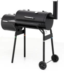 Tepro Smoker "Wichita" Holzkohlengrill, Schwarz
