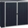 VidaXL Gerätehaus Anthrazit 195x198x159 Cm Verzinkter Stahl