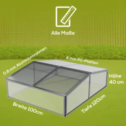 TroniTechnik Frühbeet Mini Gewächshaus Calla Mit Dachfenster, UV-Schutz -Günstiges Laube Lust Geschäft 7a3a2337e9a4171fb5c5d02b77f4b5da