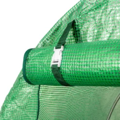 NABBI Gartenfolienpflanze Gewächshaus 400x250x200 Cm - Grün