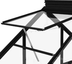 VidaXL Glas Gewächshaus Anthrazit 155x298x191 Cm Aluminium -Günstiges Laube Lust Geschäft 7a6c6746a88272641da86b92cc34fc6d