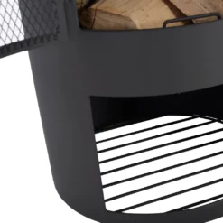 Raburg XXL Gartenkamin BERNARD In SCHIEFER-SCHWARZ, Extra Großer Design-Garten-, Terrassenofen & Feuertonne -Günstiges Laube Lust Geschäft 7badb2f27db501b8989f0db5b9cf6c93