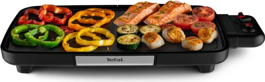 Tefal Tischgrill BBQ Booster CB6418 - Mit Boost-Zone Für Kraftvolles Grillen Und Anbraten 16 Tefal Tischgrill BBQ Booster CB6418 - Mit Boost-Zone Für Kraftvolles Grillen Und Anbraten – Bild 14