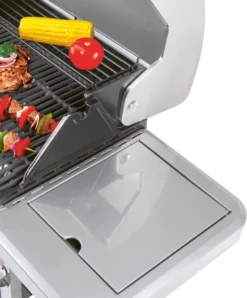 Proficook Gasgrill PC-GG 1181silber 4 Edelstahl-Brenner +zusätzliche Kochstelle (4+1) -Günstiges Laube Lust Geschäft 7dc806bc070a0df1529597064042e732