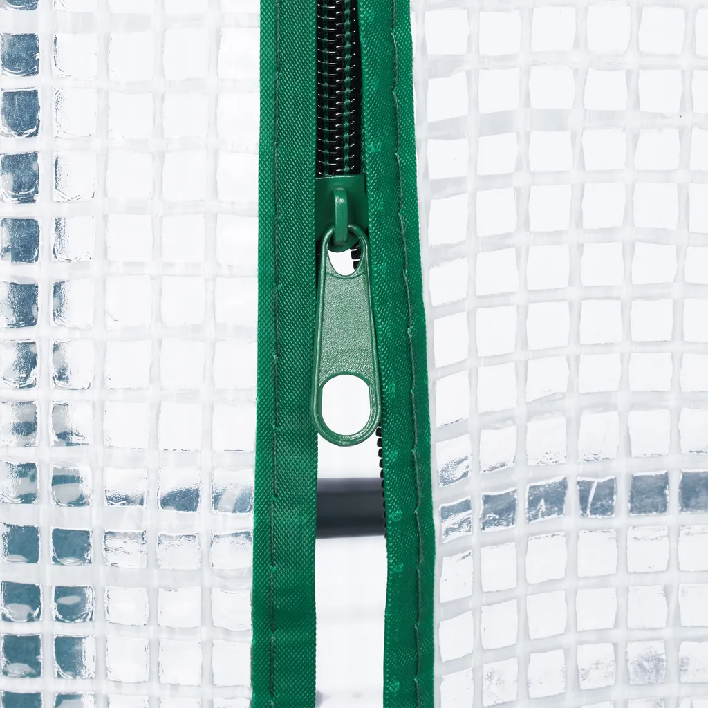 Relaxdays Gewächshaus Für Balkon Mit PE-Folie 10 Relaxdays Gewächshaus Für Balkon Mit PE-Folie – Bild 8