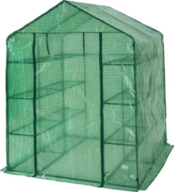 Tectake Foliengewächshaus Mit Quadratischer Grundfläche 143x143x195cm - Grün -Günstiges Laube Lust Geschäft 7ffad9b86bdad2ddd4379945117e033d