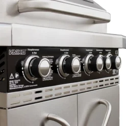 Vaiko Chef 4 Gasgrill Echte Edelstahl Konstruktion Grillstation Grillwagen 4+1 -Günstiges Laube Lust Geschäft 80727426f89e9da80efedb6f89831e67