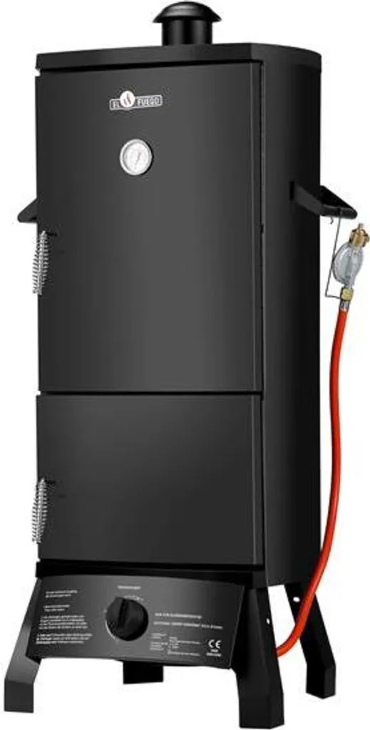 El Fuego Gasgrill / Smoker Standgrill Portland Grillfl. 3x 32x31cm 3 El Fuego Gasgrill / Smoker Standgrill Portland Grillfl. 3x 32x31cm