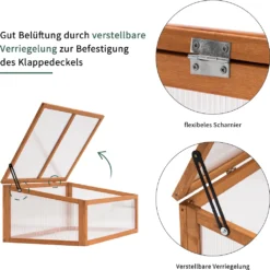 MCombo Frühbeet Gewächshaus Treibhaus Frühbeetkasten Aufsatz Pflanzenbeet Holz 0698 22 MCombo Frühbeet Gewächshaus Treibhaus Frühbeetkasten Aufsatz Pflanzenbeet Holz 0698 -Günstiges Laube Lust Geschäft 810d3c36106c9f8652a843143b90bb7a