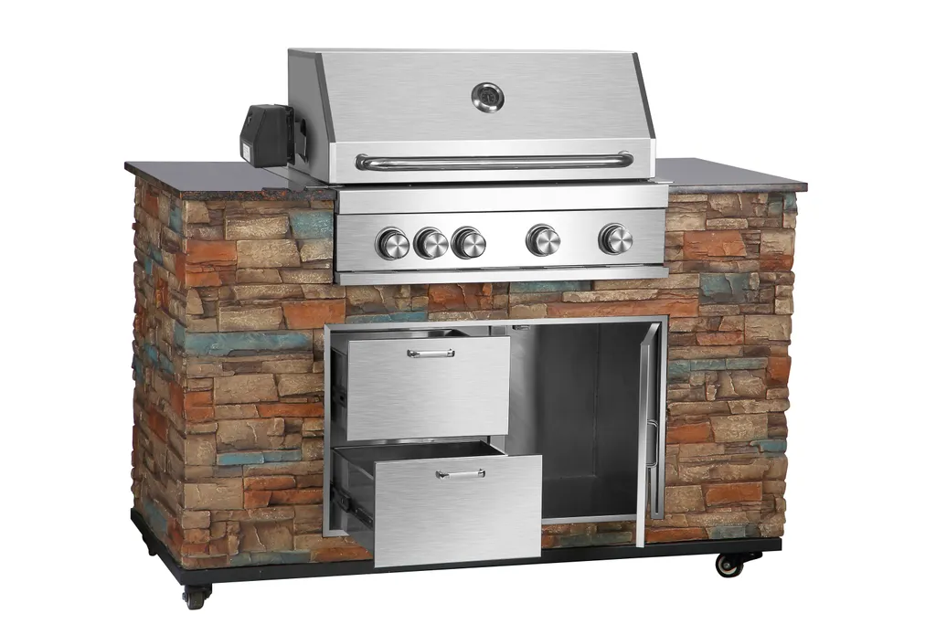 El Fuego Outdoor Grillküche Built In Edelstahl 4 +1 Infrarot 20 El Fuego Outdoor Grillküche Built In Edelstahl 4 +1 Infrarot – Bild 18