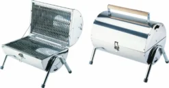 Edelstahl Grill Grilltonne Klappbar Für Camping Strand 1282-48 -Günstiges Laube Lust Geschäft 81767fc0207bd3bbdf00b71350601076