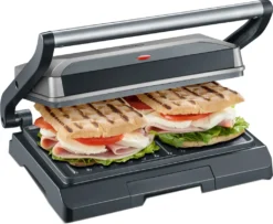 SEVERIN Kompakt-Multigrill KG 2394 800 Watt Grau / Schwarz -Günstiges Laube Lust Geschäft 82d3e96b270afc652530d6180e35a16c