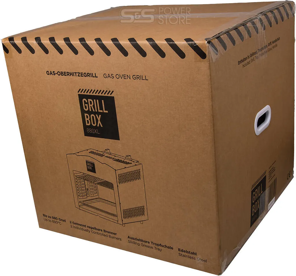 Matrix GrillBox 880XL Oberhitze-Grill 800 Grad Beef Maker Gasgrill Edelstahl Grill Steak 12 Matrix GrillBox 880XL Oberhitze-Grill 800 Grad Beef Maker Gasgrill Edelstahl Grill Steak – Bild 10