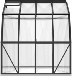 VIDAXL Gewächshaus Mit Fundamentrahmen Anthrazit 6,43 M² Aluminimum -Günstiges Laube Lust Geschäft 84493f33b6b5e89106b11f84eb3be06c