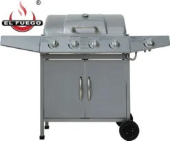 El Fuego Gasgrill / Grillwagen Dayton 4+1 Grillfläche 64x35cm 24 El Fuego Gasgrill / Grillwagen Dayton 4+1 Grillfläche 64x35cm -Günstiges Laube Lust Geschäft 84de73c1f778d8afcd780fe7e86c983c
